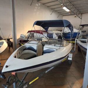 19 FT Sundowner Blue & White